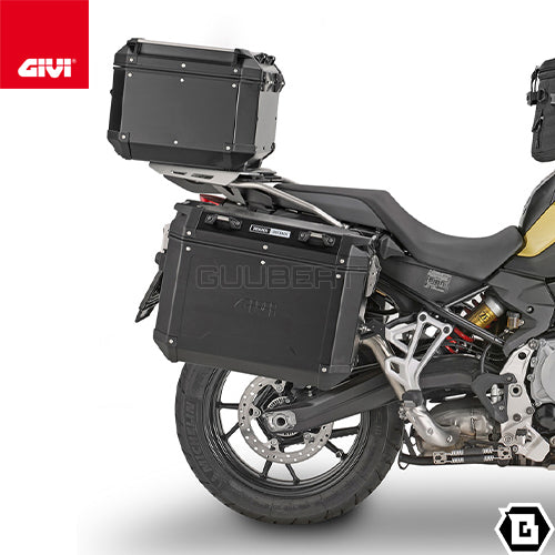 GIVI SRA5127 アルミニウム製 リアキャリア モノキー（MONOKEY）トップケース用 アルミニウム／BMW F 850 GS専用