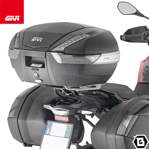 GIVI SRA5137 アルミニウム製 リアキャリア モノキー（MONOKEY）トップケース用 アルミニウム／BMW F 900 R専用
