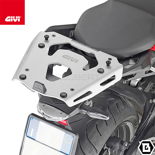 GIVI SRA5137 キャリア アルミニウム製 スペシャルリアラック モノキー ( MONOKEY ) トップケース用 アルミニウム／BMW F 900 XR / BMW F 900 R専用