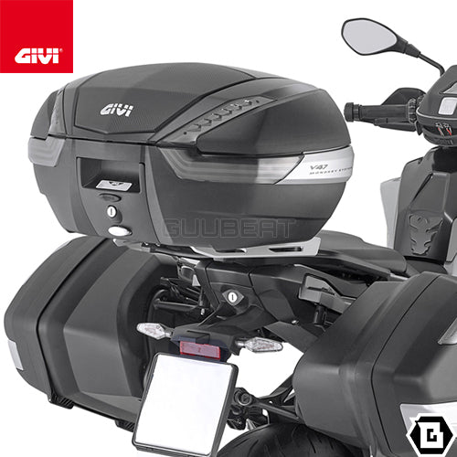 GIVI SRA5138 キャリア アルミニウム製 スペシャルリアラック モノキー ( MONOKEY ) トップケース用 アルミニウム／BMW S 1000 XR専用