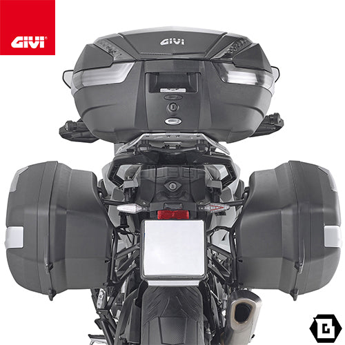 GIVI SRA5138 キャリア アルミニウム製 スペシャルリアラック モノキー ( MONOKEY ) トップケース用 アルミニウム／BMW S 1000 XR専用