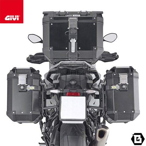 GIVI SRA5138 キャリア アルミニウム製 スペシャルリアラック モノキー ( MONOKEY ) トップケース用 アルミニウム／BMW S 1000 XR専用