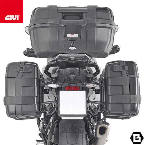 GIVI SRA5138 アルミニウム製 リアキャリア モノキー（MONOKEY）トップケース用 アルミニウム／BMW S 1000 XR専用