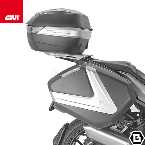 GIVI SRA5138 キャリア アルミニウム製 スペシャルリアラック モノキー ( MONOKEY ) トップケース用 アルミニウム／BMW S 1000 XR専用