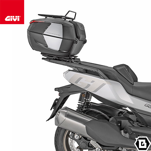 GIVI SRA5143 ブラック アルミベース一体型キャリア モノキー（MONOKEY）トップケース用｜BMW C 400 GT / C 400 X / R 1300 GS / R 1300 GS ADVENTURE  対応