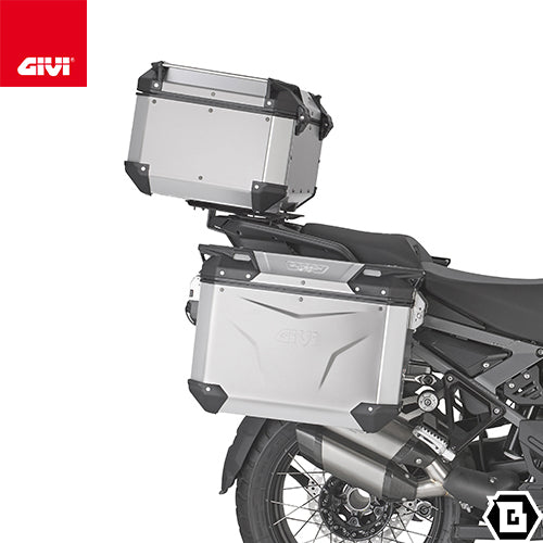 GIVI SRA5146 アルミニウム製 リアキャリア モノキー（MONOKEY）トップケース用 ブラック／BMW R 1300 GS ADVENTURE専用