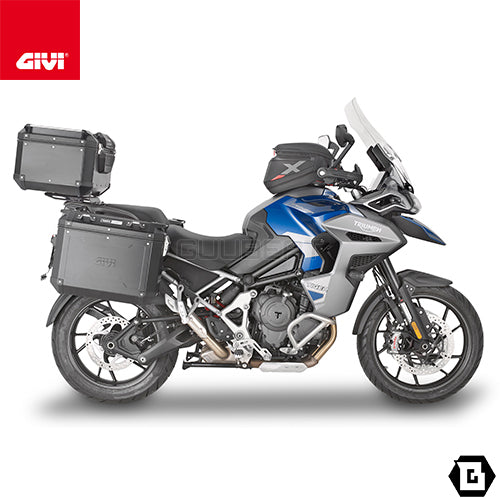 GIVI SRA6422 アルミニウム製 リアキャリア モノキー（MONOKEY）トップケース用 ブラック／TRIUMPH タイガー 1200 GT専用