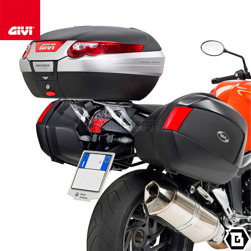 GIVI SRA690 アルミニウム製 リアキャリア モノキー（MONOKEY）トップケース用 アルミニウム／BMW K 1300 R専用