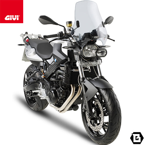 GIVI SRA691 アルミニウム製 リアキャリア モノキー（MONOKEY）トップケース用 アルミニウム／BMW F 800 R専用