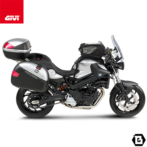 GIVI SRA691 アルミニウム製 リアキャリア モノキー（MONOKEY）トップケース用 アルミニウム／BMW F 800 R専用