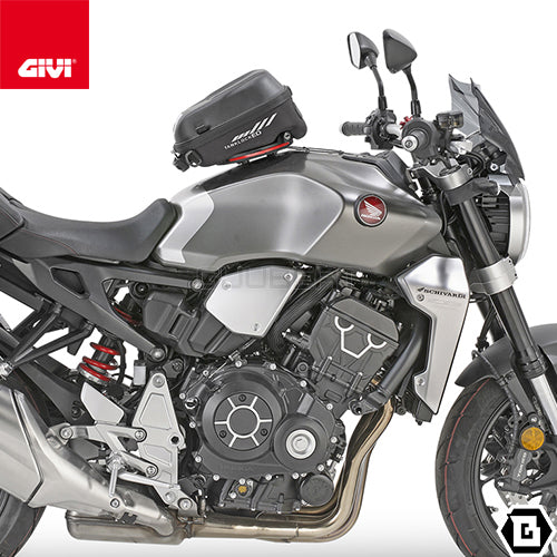 GIVI ST605B タンクバッグ タンクロック ED ( TANKLOCK ED )  キー付き 15L容量 ブラック