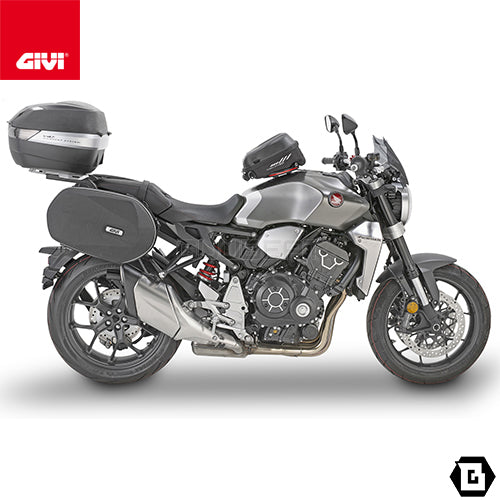 GIVI ST605B タンクバッグ タンクロック ED ( TANKLOCK ED )  キー付き 15L容量 ブラック