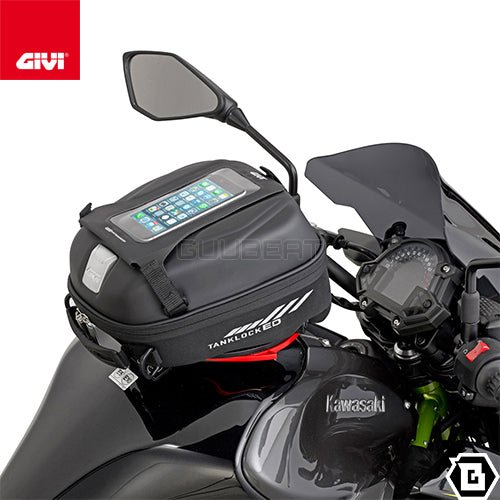 GIVI ST605B タンクバッグ タンクロック ED ( TANKLOCK ED )  キー付き 15L容量 ブラック