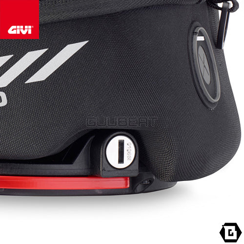 GIVI ST605B タンクバッグ タンクロック ED ( TANKLOCK ED )  キー付き 15L容量 ブラック