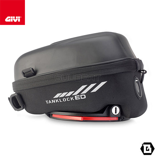 GIVI ST605B タンクバッグ タンクロック ED ( TANKLOCK ED )  キー付き 15L容量 ブラック