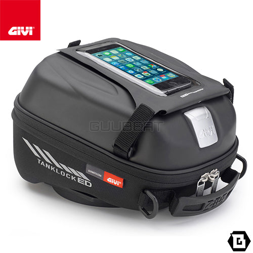 GIVI ST605B タンクバッグ タンクロック ED ( TANKLOCK ED )  キー付き 15L容量 ブラック