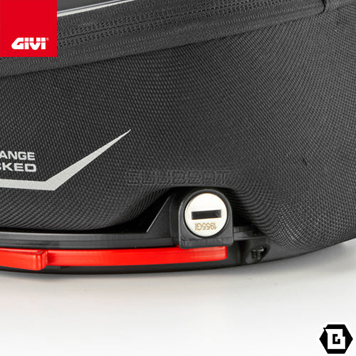 GIVI ST605C タンクバッグ タンクロック ED ( TANKLOCK ED )  キー付き 15L容量 ブラック