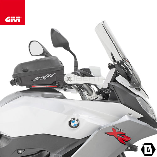 GIVI ST605C タンクバッグ タンクロック ED ( TANKLOCK ED )  キー付き 15L容量 ブラック