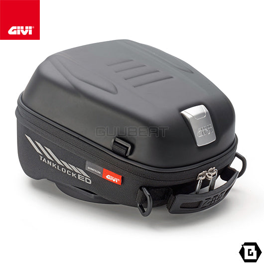 GIVI ST605 タンクバッグ タンクロック ED ( TANKLOCK ED )  キー付き 15L容量 ブラック