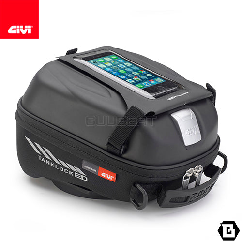 GIVI ST605 タンクバッグ タンクロック ED ( TANKLOCK ED )  キー付き 15L容量 ブラック