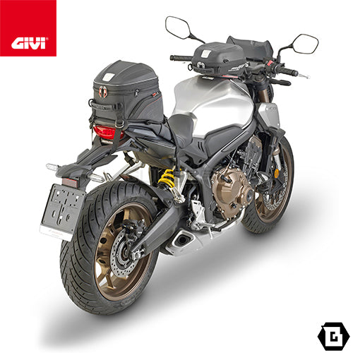 GIVI ST607B シートバッグ 22L-26L可変容量 ブラック