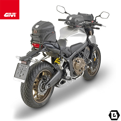GIVI ST607+ シートバッグ 22L-26L可変容量 ブラック