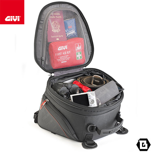 GIVI ST607+ シートバッグ 22L-26L可変容量 ブラック