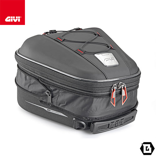GIVI ST610+ タンクバッグ TANKLOCK対応 6〜10L可変 コンパクトモデル｜Seatlock対応 防水レインカバー付