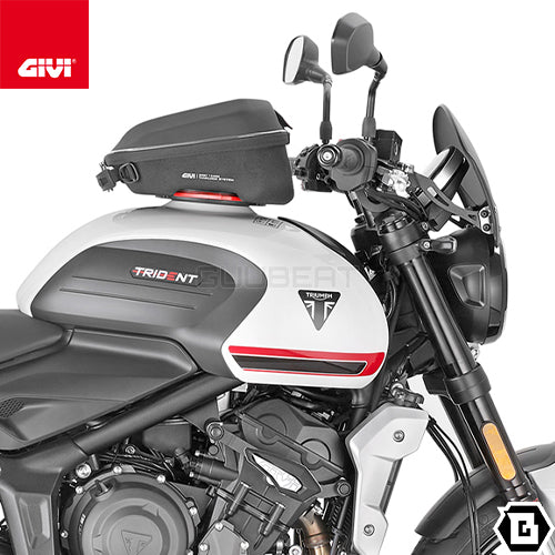 GIVI ST611 タンクバッグ タンクロック ( TANKLOCK )  6L容量 ブラック