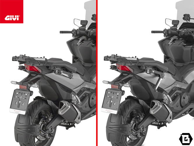 GIVI STL1188 STELTH サイドバッグホルダー STELTHシステム 左右セット EASY12L / EASY12R専用 EASY12L / EASY12R｜HONDA X-ADV / フォルツァ750 対応