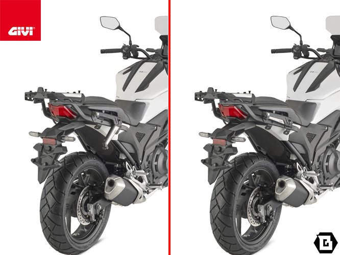GIVI STL1192 サイドバッグホルダー STELTHシステム 左右セット EASY12L / EASY12R専用｜HONDA NC750X 対応