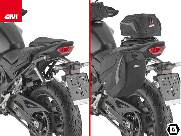 GIVI STL1200 STELTH サイドバッグホルダー STELTHシステム 左側専用 EASY12L専用 EASY12L｜HONDA CB750 ホーネット 対応