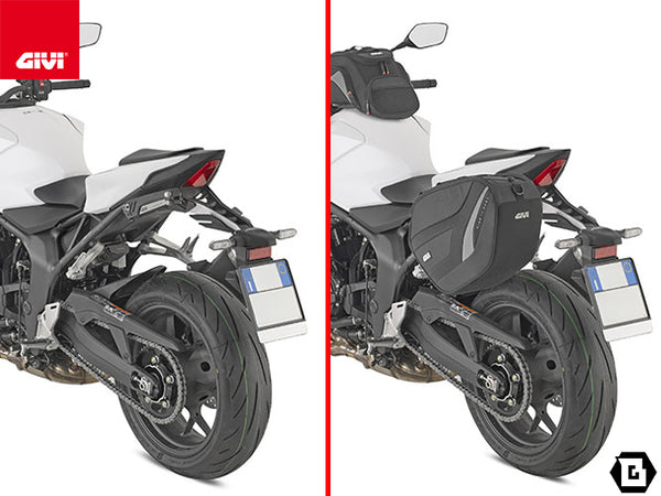 GIVI STL1215 STELTH サイドバッグホルダー STELTHシステム 左側専用 EASY12L専用 EASY12L｜HONDA CB1000 ホーネット 対応