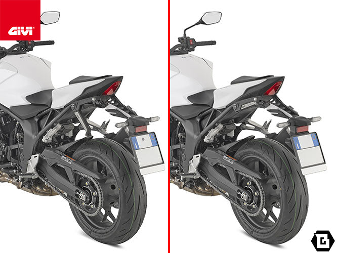 GIVI STL1215 STELTH サイドバッグホルダー STELTHシステム 左側専用 EASY12L専用 EASY12L｜HONDA CB1000 ホーネット 対応