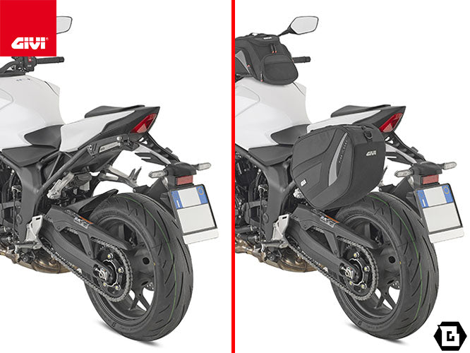 GIVI STL1215 STELTH サイドバッグホルダー STELTHシステム 左側専用 EASY12L専用 EASY12L｜HONDA CB1000 ホーネット 対応