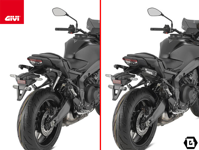GIVI STL2169 STELTH サイドバッグホルダー STELTHシステム 左右セット EASY12L / EASY12R専用 EASY12L / EASY12R｜YAMAHA MT-09 対応