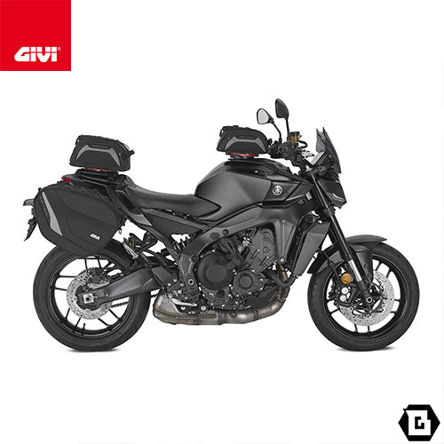 GIVI STL2169 STELTH サイドバッグホルダー STELTHシステム 左右セット EASY12L / EASY12R専用 EASY12L / EASY12R｜YAMAHA MT-09 対応