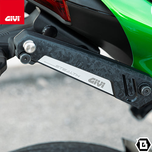 GIVI STL2173 STELTH サイドバッグホルダー STELTHシステム 左右セット EASY12L / EASY12R専用 EASY12L / EASY12R｜YAMAHA MT-07 対応