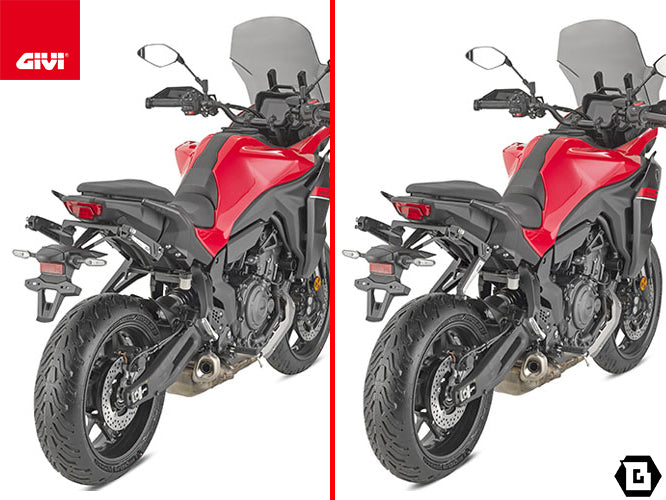 GIVI STL2177 STELTH サイドバッグホルダー STELTHシステム 左右セット EASY12L / EASY12R専用 EASY12L / EASY12R｜YAMAHA トレーサー 700 対応
