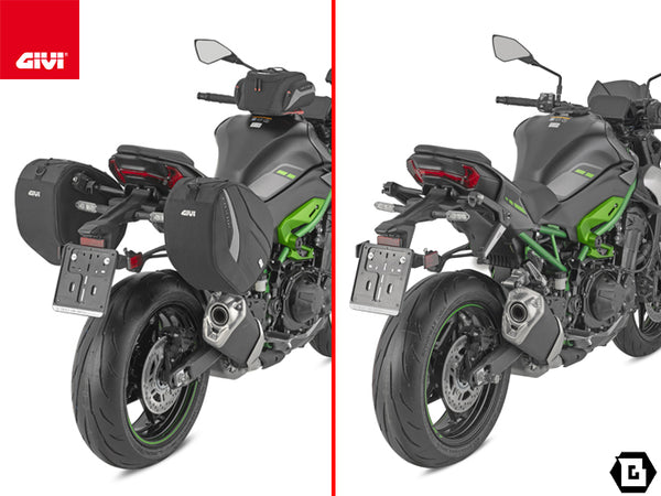 GIVI STL4137 STELTH サイドバッグホルダー STELTHシステム 左右セット EASY12L / EASY12R専用 EASY12L / EASY12R｜KAWASAKI Z 900 対応