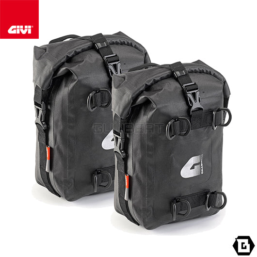 GIVI T513 防水エンジンガードバッグ ツールバッグ クラッシュバーバッグ 8L容量 ブラック