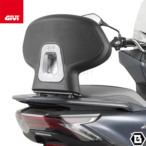 GIVI TB1190A バックレスト ブラック／HONDA PCX160 / HONDA PCX150 / HONDA PCX125専用