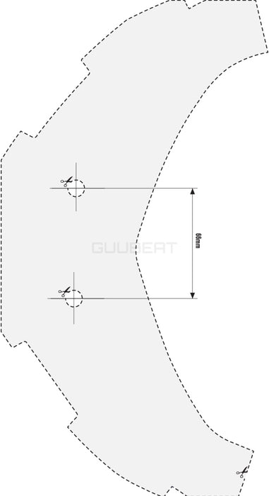 GIVI TB2111 バックレスト ブラック／MBK SKYLINER 125-250 / MBK EVOLYS 125-250 / YAMAHA XMAX 400 / YAMAHA XMAX 250 / YAMAHA XMAX 125専用