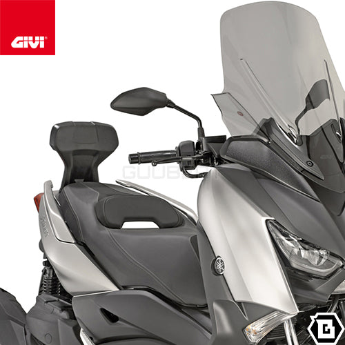 GIVI TB2136 バックレスト ブラック ／ YAMAHA XMAX 125 / YAMAHA XMAX 250他専用