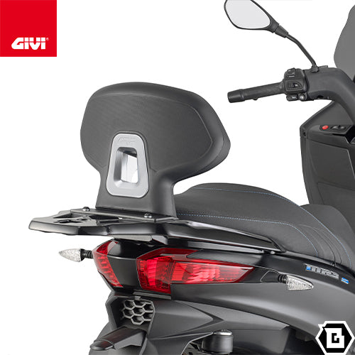 GIVI TB5622A バックレスト パッセンジャー用 クッション 背もたれ｜PIAGGIO MP3 310 対応