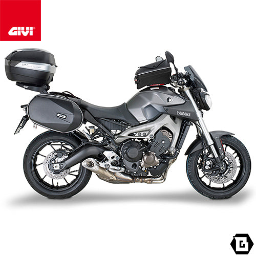 GIVI TE2115 サイドバッグホルダー イージーロック (EASYLOCK) ST609 専用／YAMAHA MT-09専用