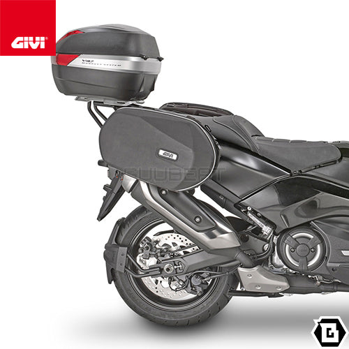 GIVI TE2133 サイドバッグホルダー イージーロック (EASYLOCK) ST609 専用／YAMAHA TMAX 530 / YAMAHA TMAX 560専用