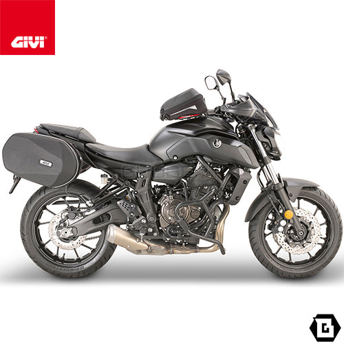 GIVI TE2140 サイドバッグホルダー イージーロック (EASYLOCK) ST609 専用／YAMAHA MT-07 / YAMAHA MT-07専用