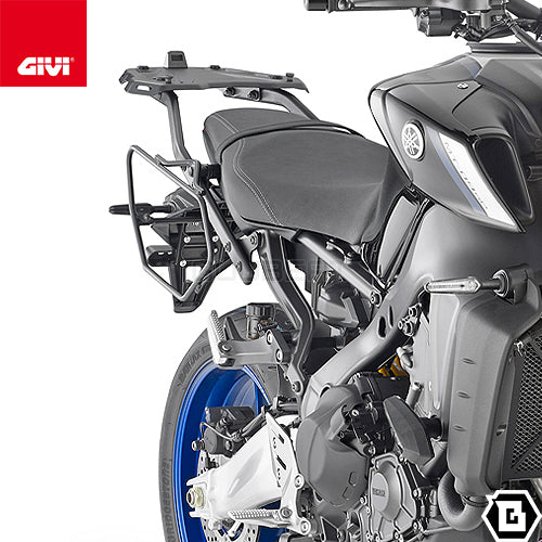 GIVI TE2156 サイドバッグホルダー イージーロック (EASYLOCK) ST609 専用／YAMAHA MT-09 SP / YAMAHA MT-09専用