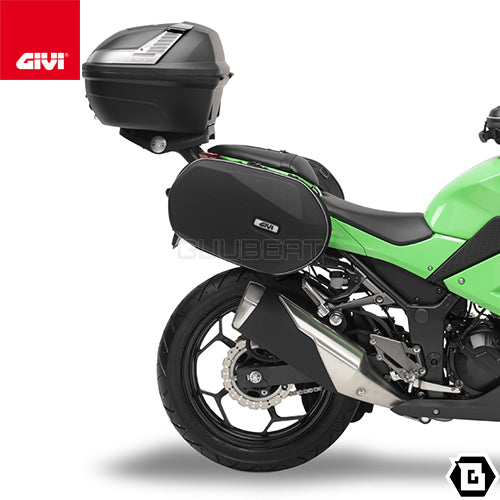 GIVI TE4108 サイドバッグホルダー イージーロック (EASYLOCK) ST609 専用／KAWASAKI ニンジャ 300専用